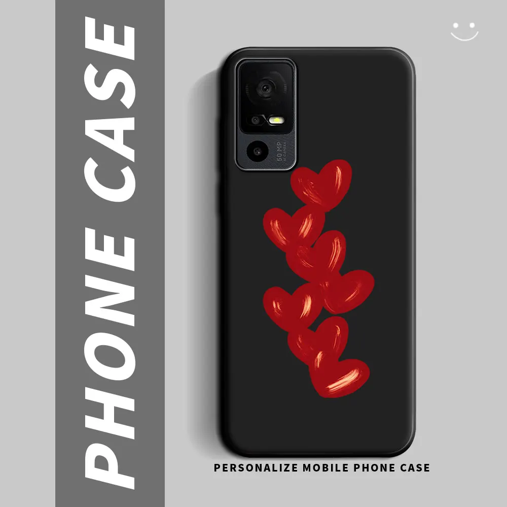 Shockproof Silicone Soft TPU Phone Case - Fashionable Back Cover