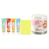 20Pcs Bubble Balloons Blowing Outdoor Toy with Straws Funny for Party Game 3