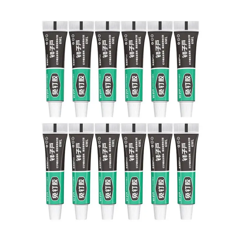 1-10pcs All-purpose Glue Quick Drying Glue Strong Adhesive Sealant Fix Glue Nail Free Adhesive For Plastic Glass Metal Ceramic