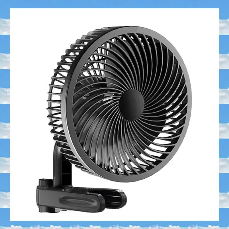 A11I Grow Tent Clip Fan 6In With Redesigned Long-Life EC Motor,10 Dynamic Wind Speeds,For Hydroponics Circulation Cooling(EU)