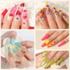 Poly Nail Gel Kit with UV Light Base and Matte Glossy Top Coat Nail Gel Polish Soak off Manicure Accessory Tools 3