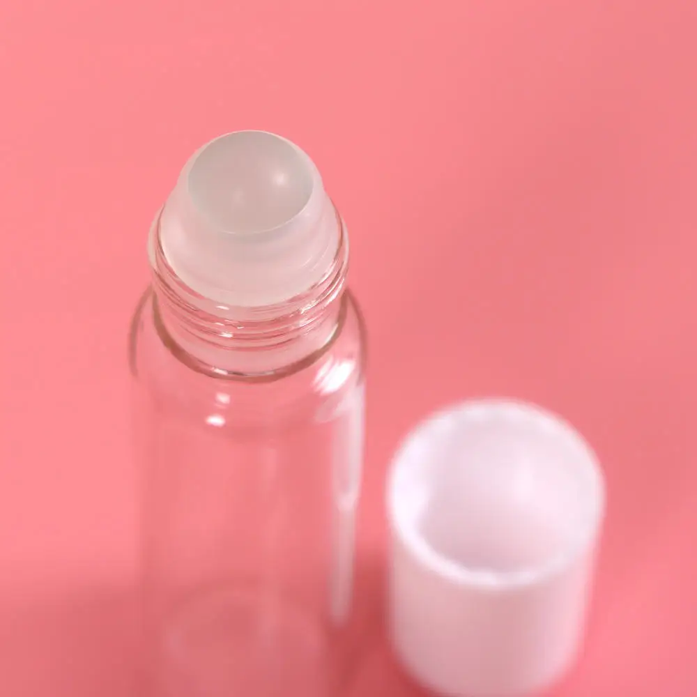 Compact Glass Roller Bottles for Perfumes and Essential Oils - Travel-Friendly Refillable Vials (10ml & 12ml)