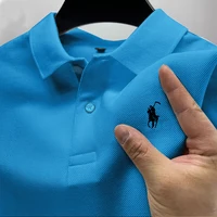 Nouveau T-shirt Homme 2026 de Haute Qualité – Marque de Luxe Tendance Urbaine pour l'Été – Col Business Décontracté – Ropa Hombre 5