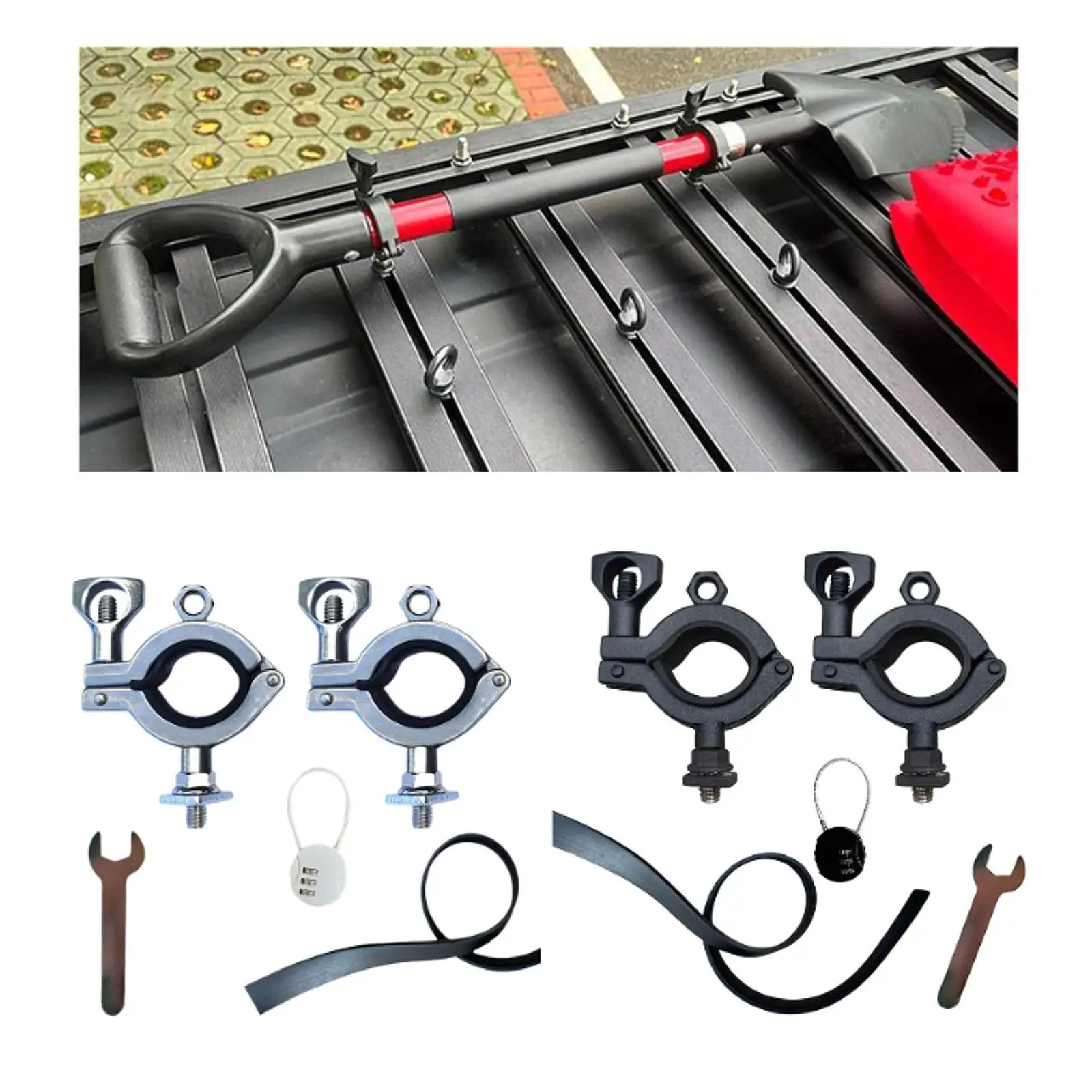 Soporte para pala de techo para camioneta SUV y camionetas de viaje por carretera