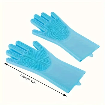 Pet Grooming Bath Gloves 1