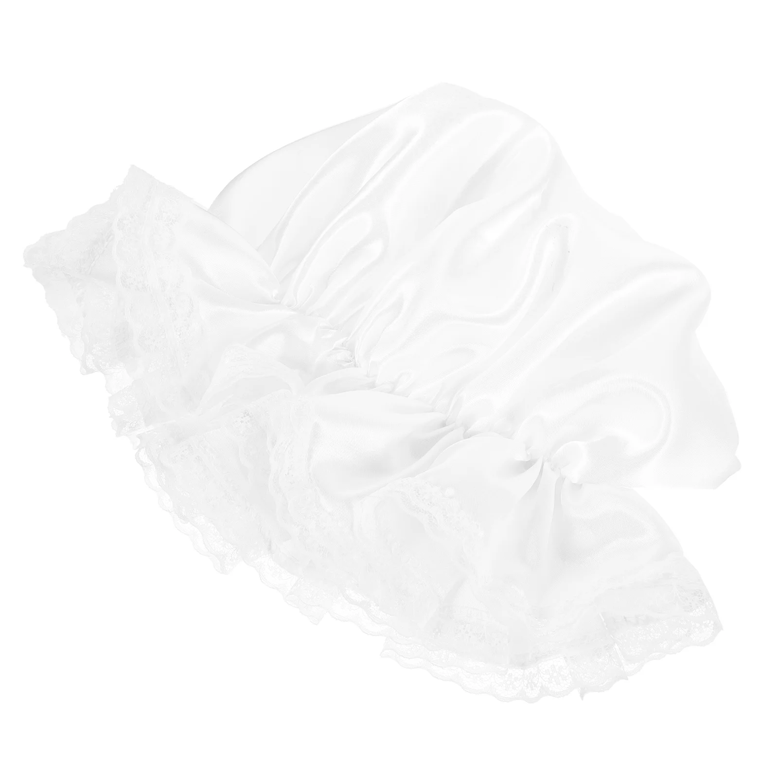 Maid Costume Accessory Cosplay Headpiece Lace Hat Hats Performance Miss Lady Decor