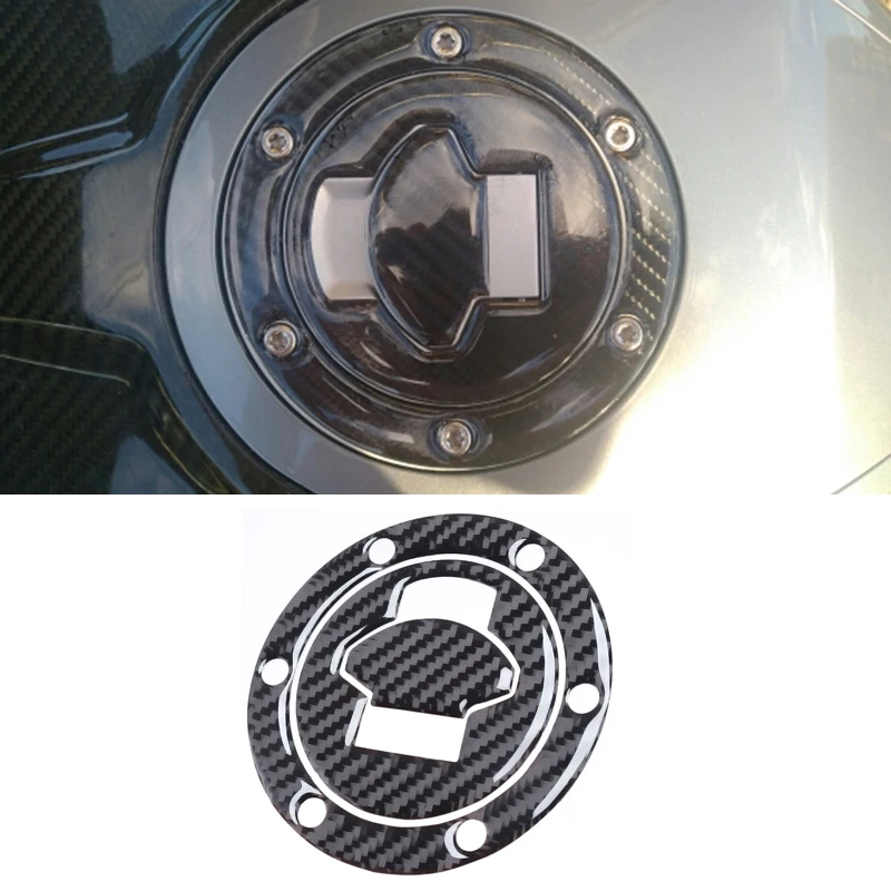 

DHBH-3D Carbon Fiber Tank Gas Cap Pad Filler Cover Sticker Decals For BMW K1200S F650 R1200RT R1150 R/RS/GT/LT ALL