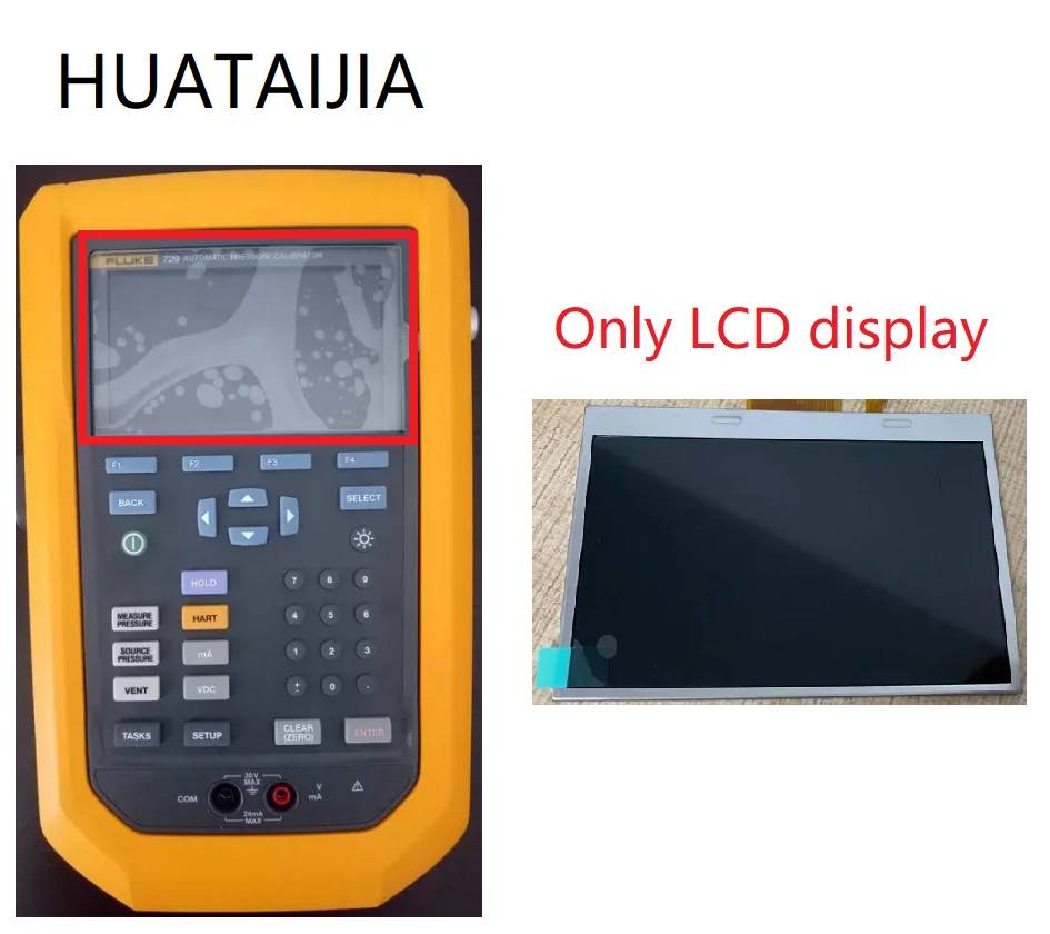 LCD Display For Fluke 729 Automatic Pressure Calibrator