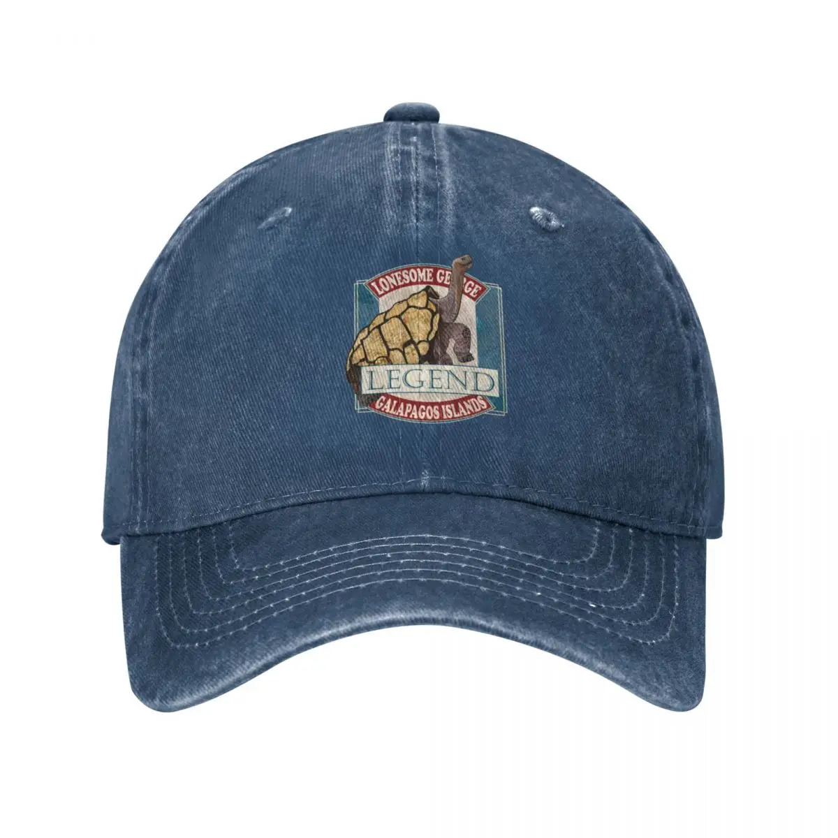 

Galapagos Lonesome George The Legend Baseball Cap Big Size Hat Streetwear Golf Wear Man Cap Women'S