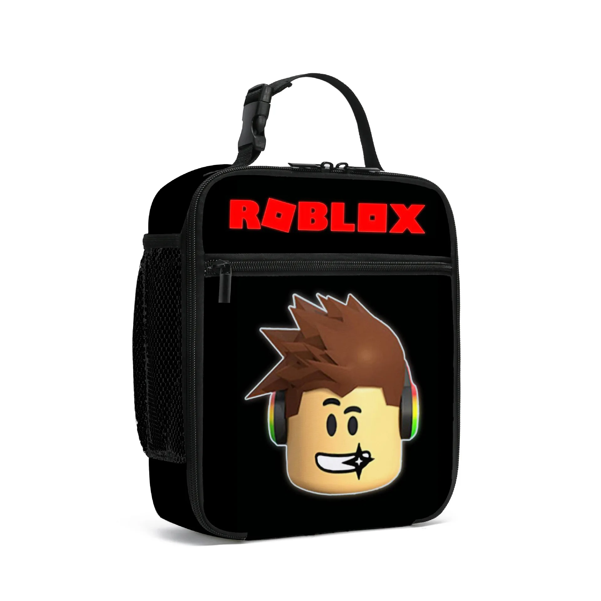 

Новинка, двухмерная сумка для ланча ROBLOX игровой периферический, сумка для ланча для детей начальной и средней школы, сумка для ланча с анимацией