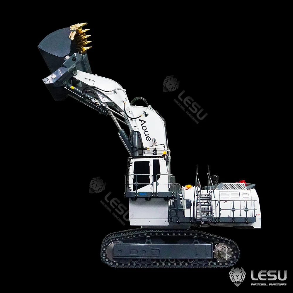 S1c94d80e6f5f463a9ff0e6971991e8c5D 1/14 maszyn budowlanych LESU hydrauliczne zdalne sterowanie metalowa zabawka koparka do ciężkich łopat AOUE 9150 (zdalne sterowanie)