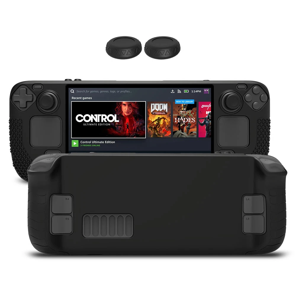 Steam Deck Accessories Steam Deck Silicone Case + Joystick Cap