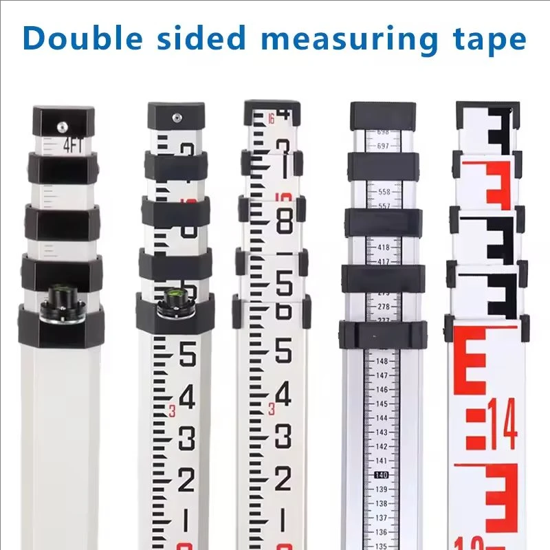 1 PC Tower Ruler Measuring Ruler Double Sided Telescopic Ruler 3m 5m 7m ...