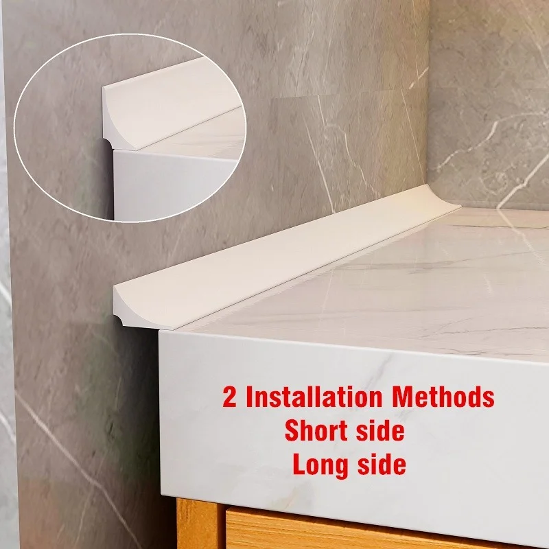 Countertop Silicone Water Barrier Stopper Shower Dam Retaining Non-slip Dry And Wet Separation Door Bottom Sealing Strip shower water stopper,silicone door seal,silicone drain stopper,drain stopper,shower water barrier,water barrier strip