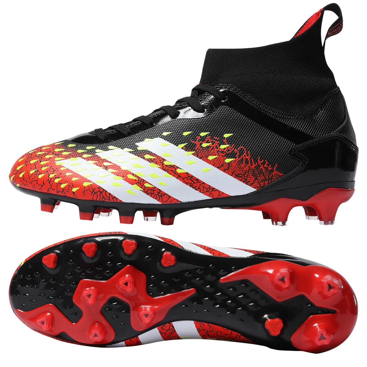 Quality Soccer Shoes Cleats Wholesale Football Boots Society Chuteiras Campo TF/AG Football Sneakers Futsal Training Sport Shoes