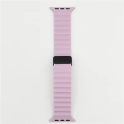 Silicone Sports Strap for Smartwatch - Durable Rubber Bracelet Correa Belt (Lavender)