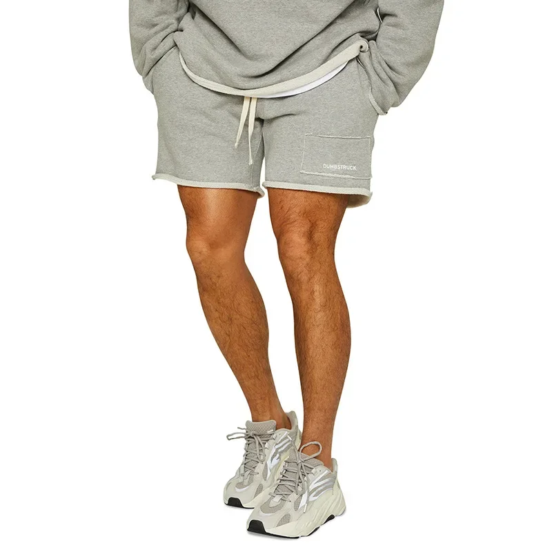 Fitness Brothers Men's Sport Shorts Running Training Loose Large Size Five-Quarter Pants Autumn Summer Exercise Trousers