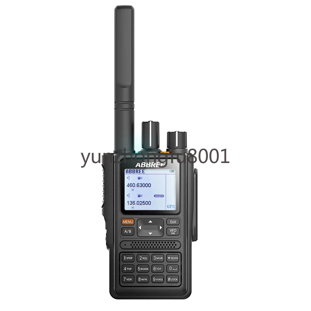 

ABBREE AR-F8 GPS High Power All Bands(136-520MHz) Frequency/CTCSS Detection 1.77 LCD 999CH 10km Long Range Radio Walkie-Talkie