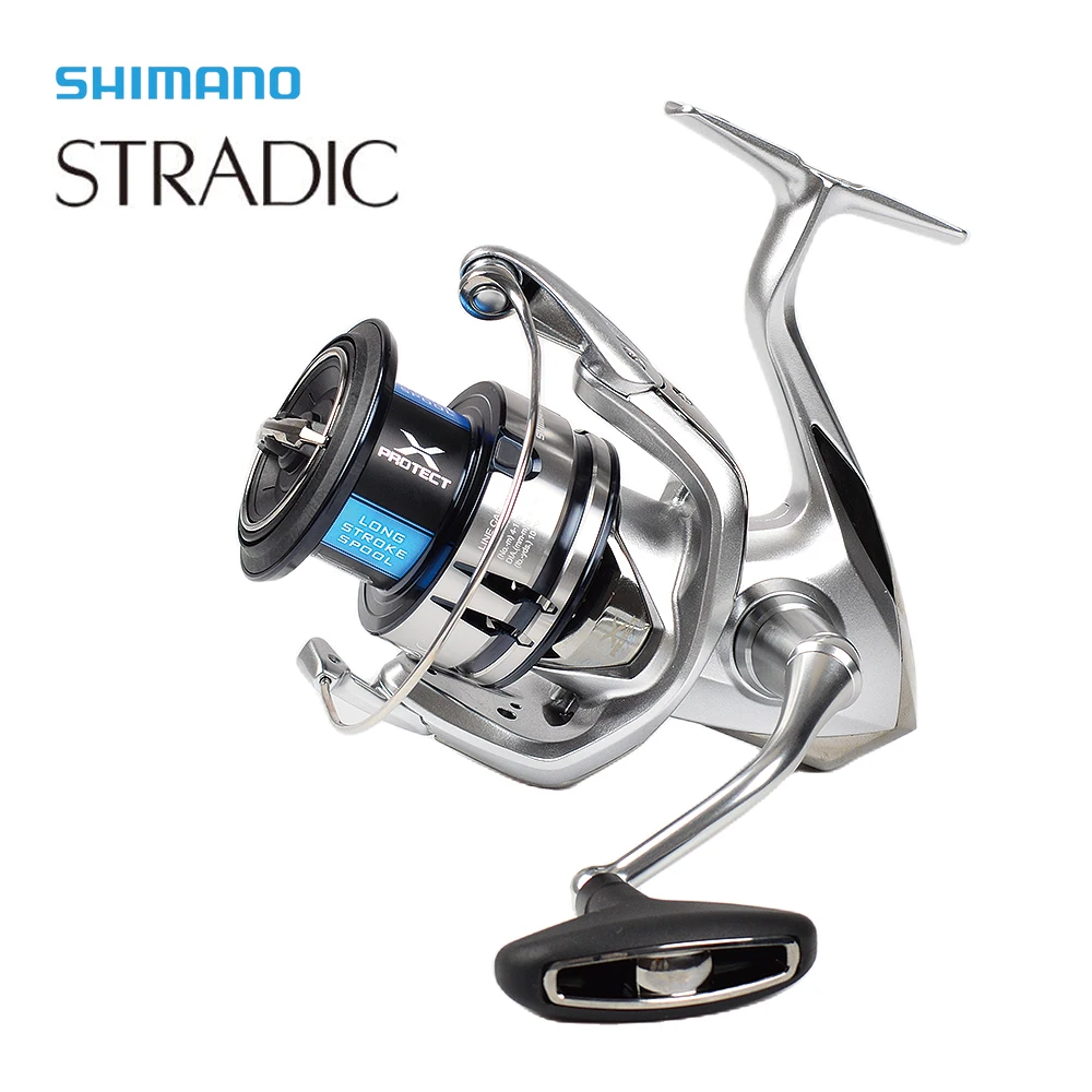 SHIMANO Original 2019 STRADIC FL Fishing Spinning Reels 1000-5000 6+1BB Max  Drag 3-11kg HAGANE X-PROTECT Saltwater Reel ARCspool