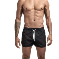 Summer New Men's Fashionable Beach Shorts Polyester Multi Color Sports 3/4 Shorts for Men 2