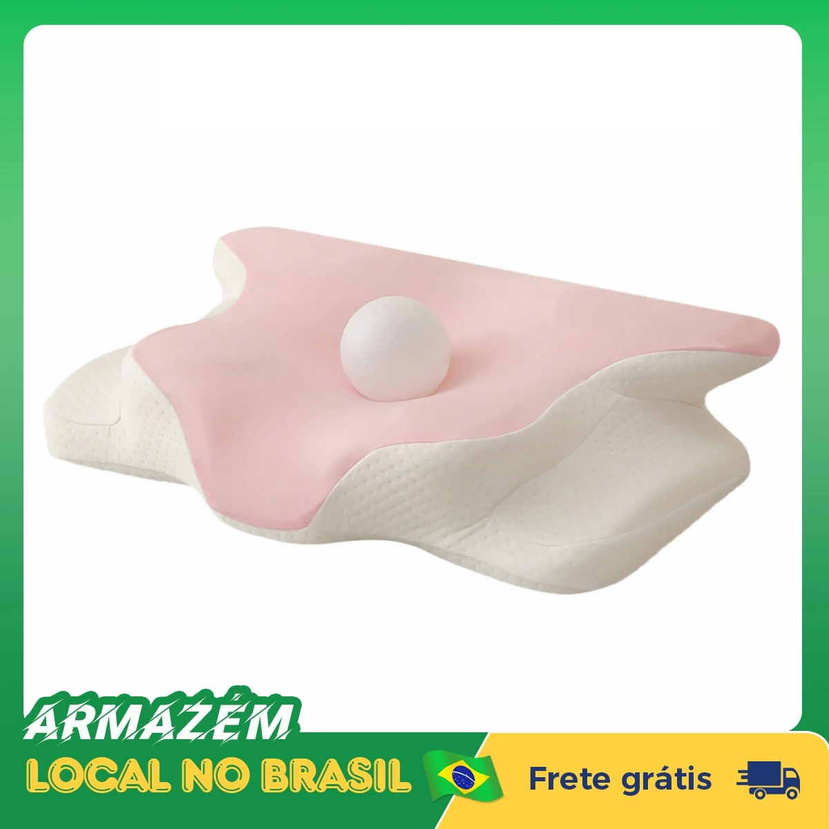 Oreiller cervical ergonomique papillon, mousse à mémoire de forme, soulagement de la pression cervicale, housse lavable, Positions de couchage, 2025