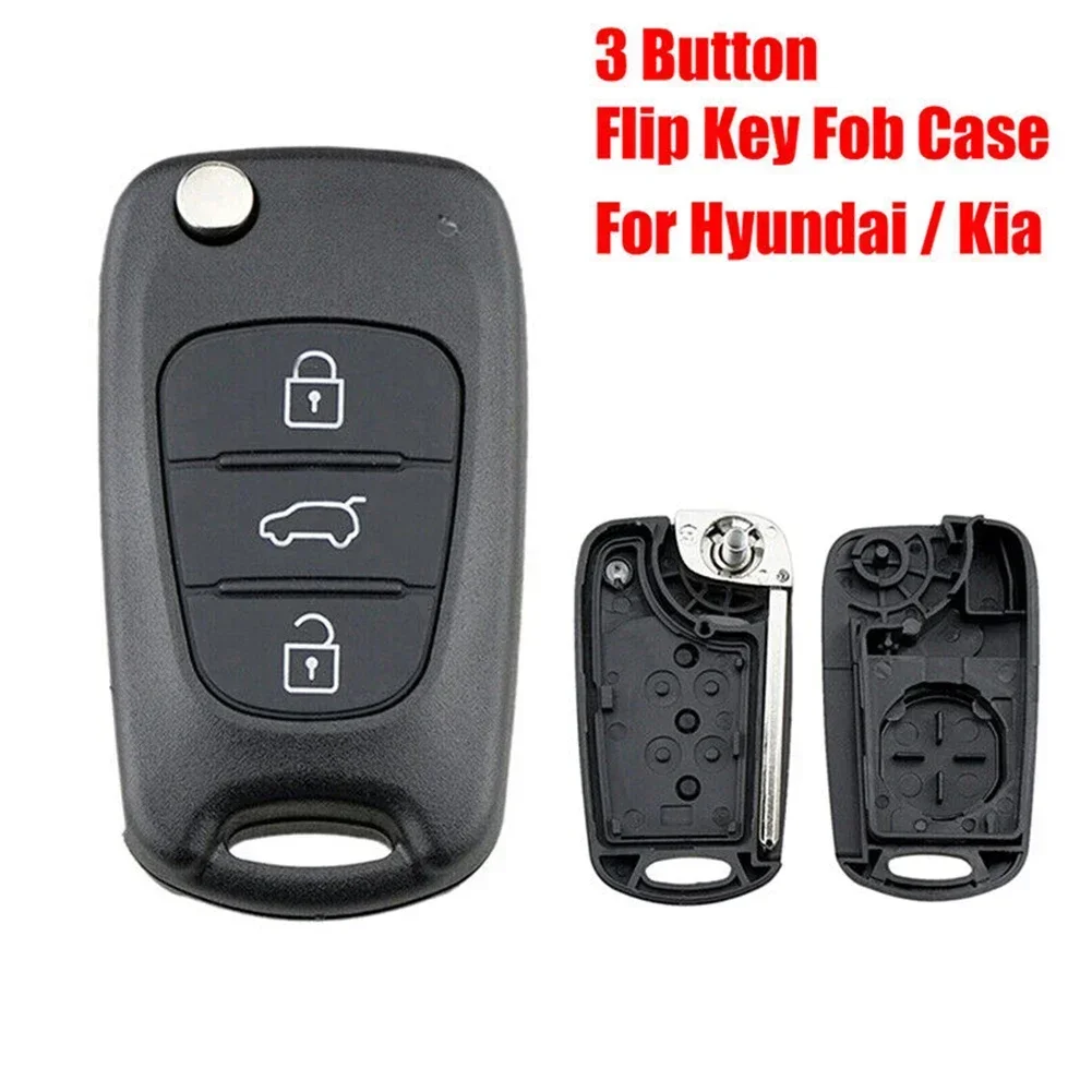 Cars Remote Key Shell Folding Key Case For Hyundai I20 I30 X35 IX20 Veloster For Kia Sportage key case,car key shell,key cover,folding car key shell,fob cover,key fob replacement