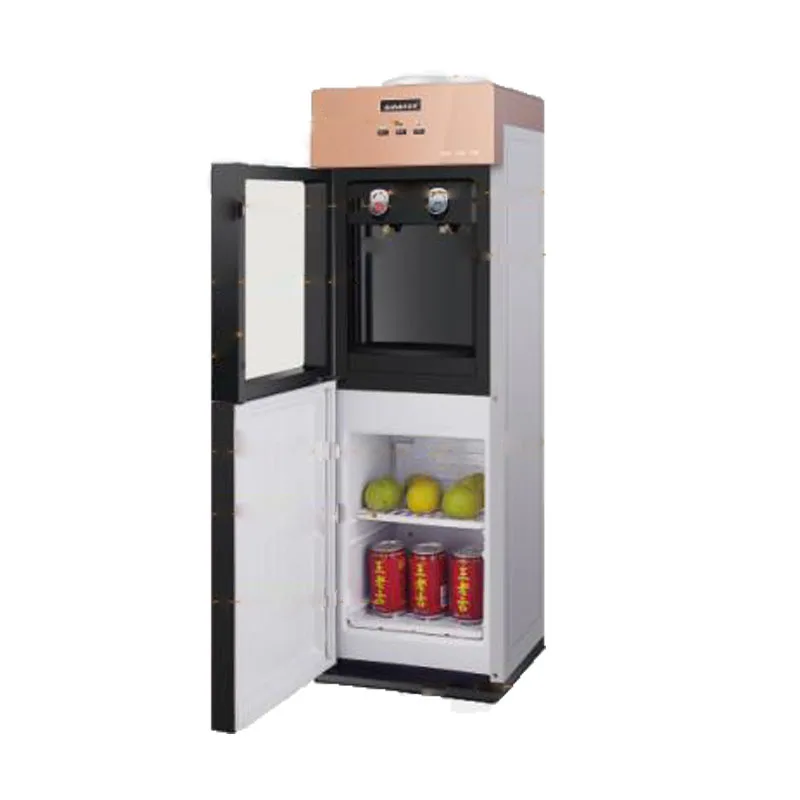 hot and cold water dispenser with refrigerated cabinet Compress water dispenser drink water fountain competitive price cold hot drink water dispenser with reverse osmosis systems