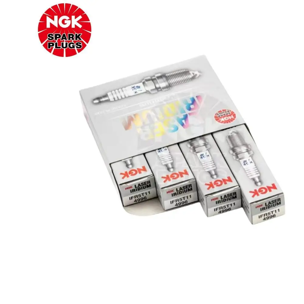 

4Pcs Original NGK IFR5T11 4996 Brand New Laser Iridium Platinuim Spark Plugs For Suzuki Jimny 1.3L Toyota RAV4 CAMRY 2.0L 1AZ-FE