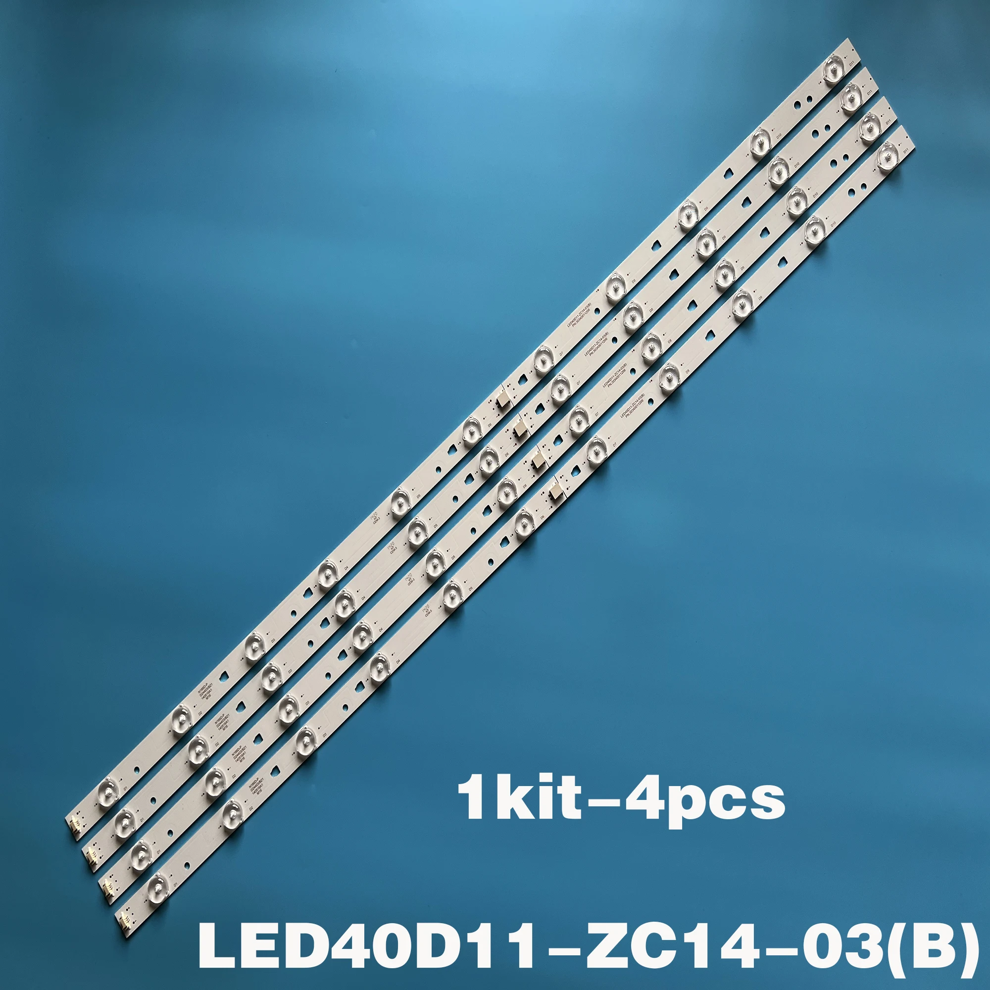 4PCS LED backlight for JVC LT-40M640 MTV-4128LTA2 LT-40C540 LSC400HN01 LT-40E71(A) LED40D11-ZC14-03(B) 11LED -