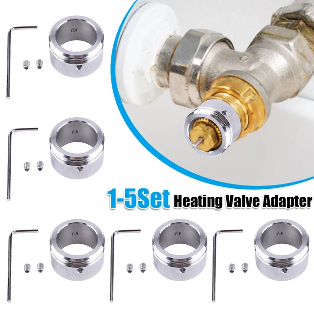 หัวเทอร์โมสตัทวาล์วหม้อน้ำพร้อมแถบ M30 X 1.5 อะแดปเตอร์เทอร์โมสตัทหม้อน้ำ อะแดปเตอร์เทอร์โมสตัทสำหรับวาล์ว Ra Rav Ravl 1