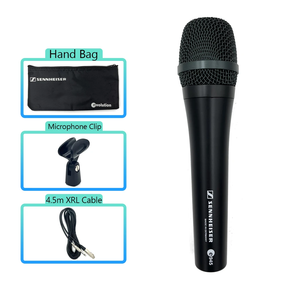E945 Dynamic Cardioid Vocal Microphone Sennheiser E945s Microphone