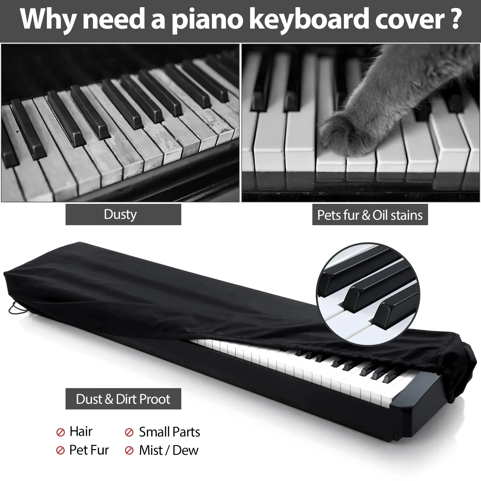 Adjustable Breathable Dust Cover