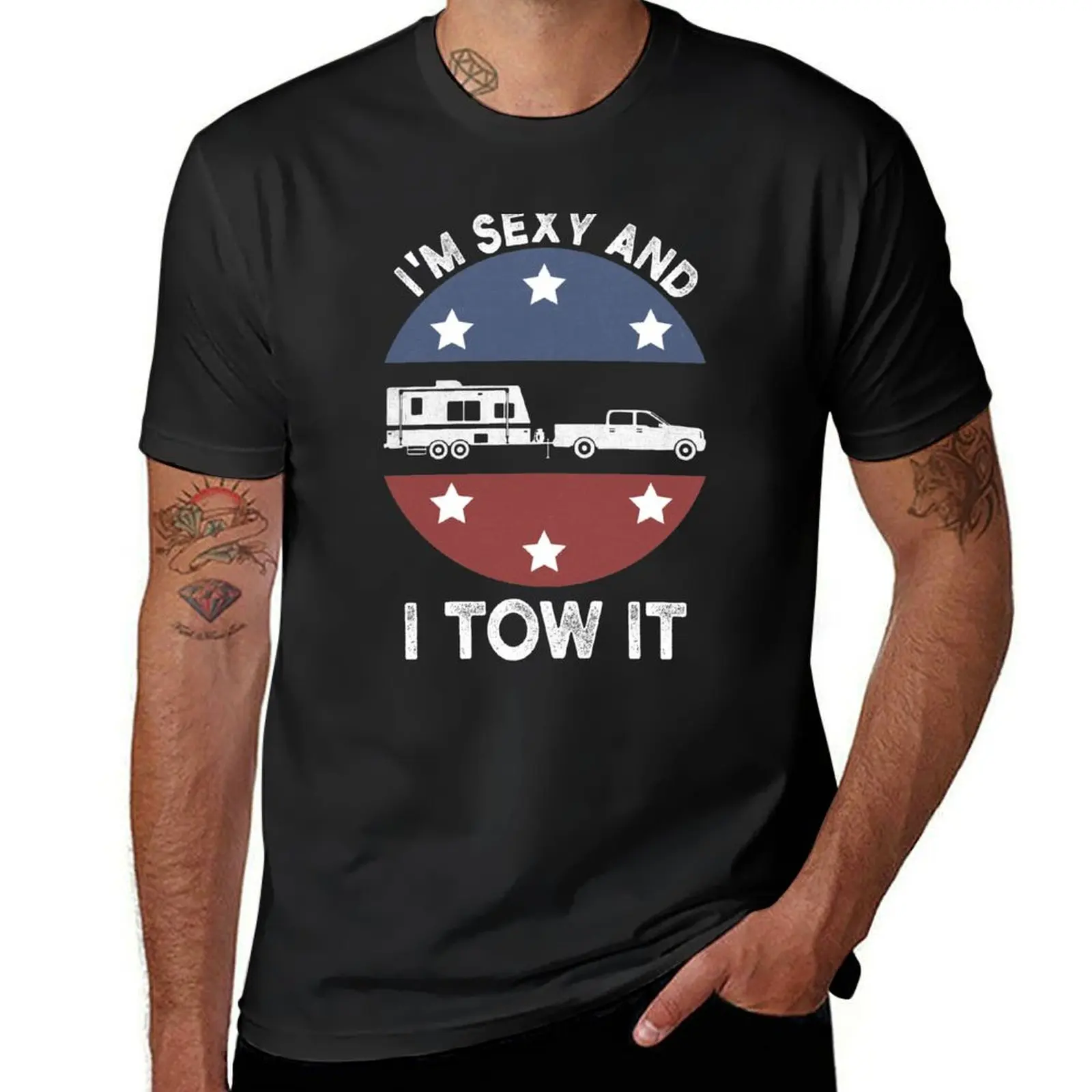 

I'm sexy and I tow it Funny camping retro gift T-Shirt quick drying anime t shirts men