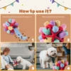 Dog Sniffing Ball Innovative Pet Shaking Training Toys for Pet Training Tooth Cleaning Puppy Chew Relieve Boredom Dog Toy 3
