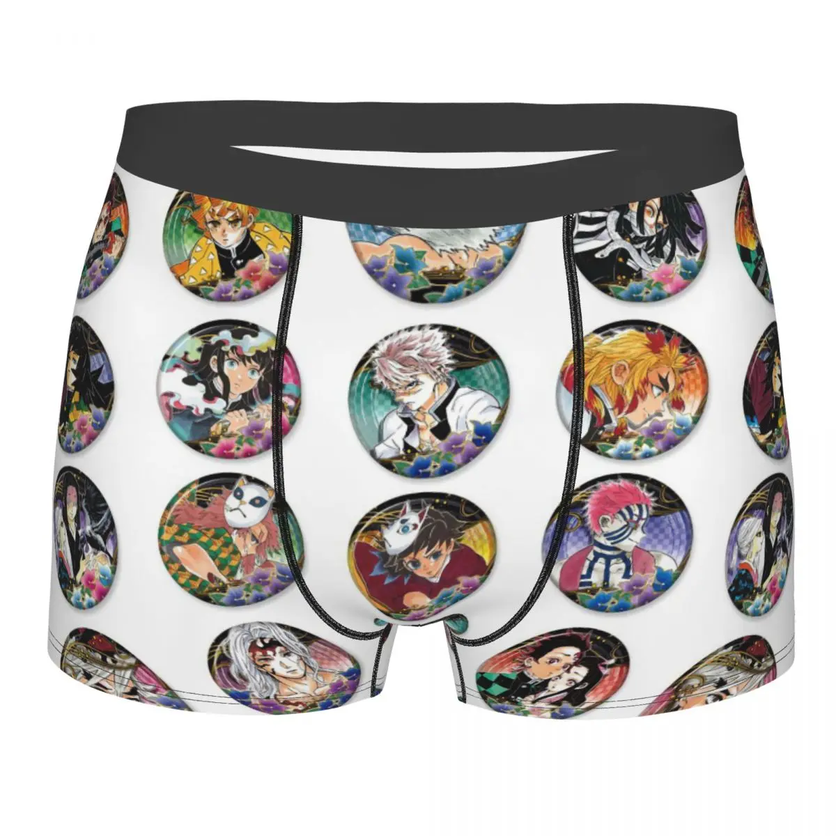 Kimetsu No Yaiba Demon Slayer Men's Boxer Briefs special Highly Breathable Underpants High Quality 3D Print Shorts тетрадь 48л кл tanjiro kamado v2 demon slayer