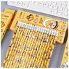 10Pcs/Set Cute Cartoon Yellow Duck HB Pencil Sketching Drawing Hexagonal Pencil Office School Suppiles Kawaii Stationery Gift 6