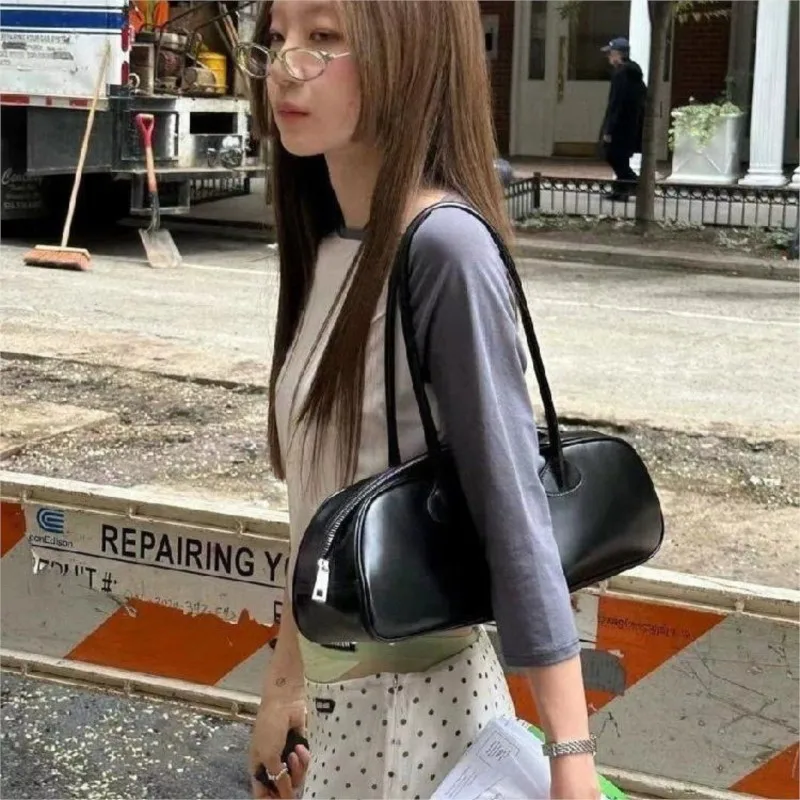 JIAERDI Vintage Y2k Handbag Women 2024 Spring Summer Retro Red Messenger Bag Ladies Fashion Trend Casual Shoulder Bags Bolsos