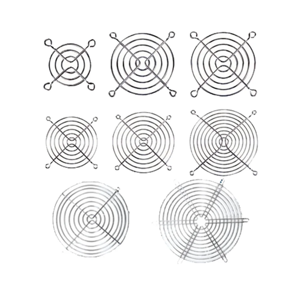 Description Picture 5 of itemFor Cooling Fan Guard Metal Grill Computer Cover Fan Grill 30mm 40mm 50mm 60mm 70mm 80mm 90mm 120mm
