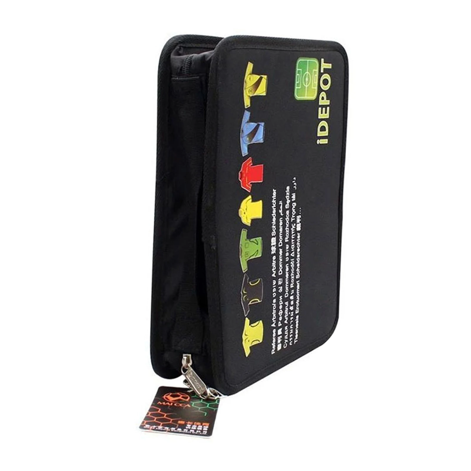 Soccer Referee Accessory Bag For Soccer Referee Cards Linesman Flags Whistle Linesman Flags Red Yellow Cards Storage Bag 4