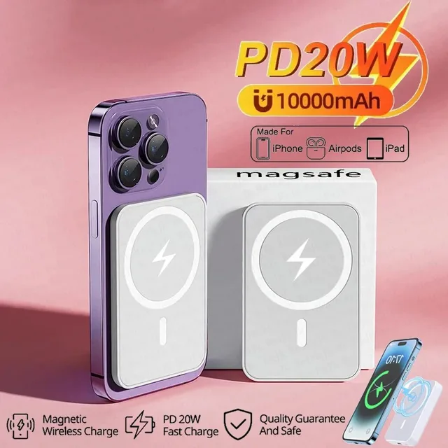 20,000mAh Magnetic Wireless Power Bank 2