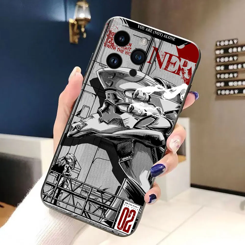 Neon Genesis Evangelion Design TPU Phone Case