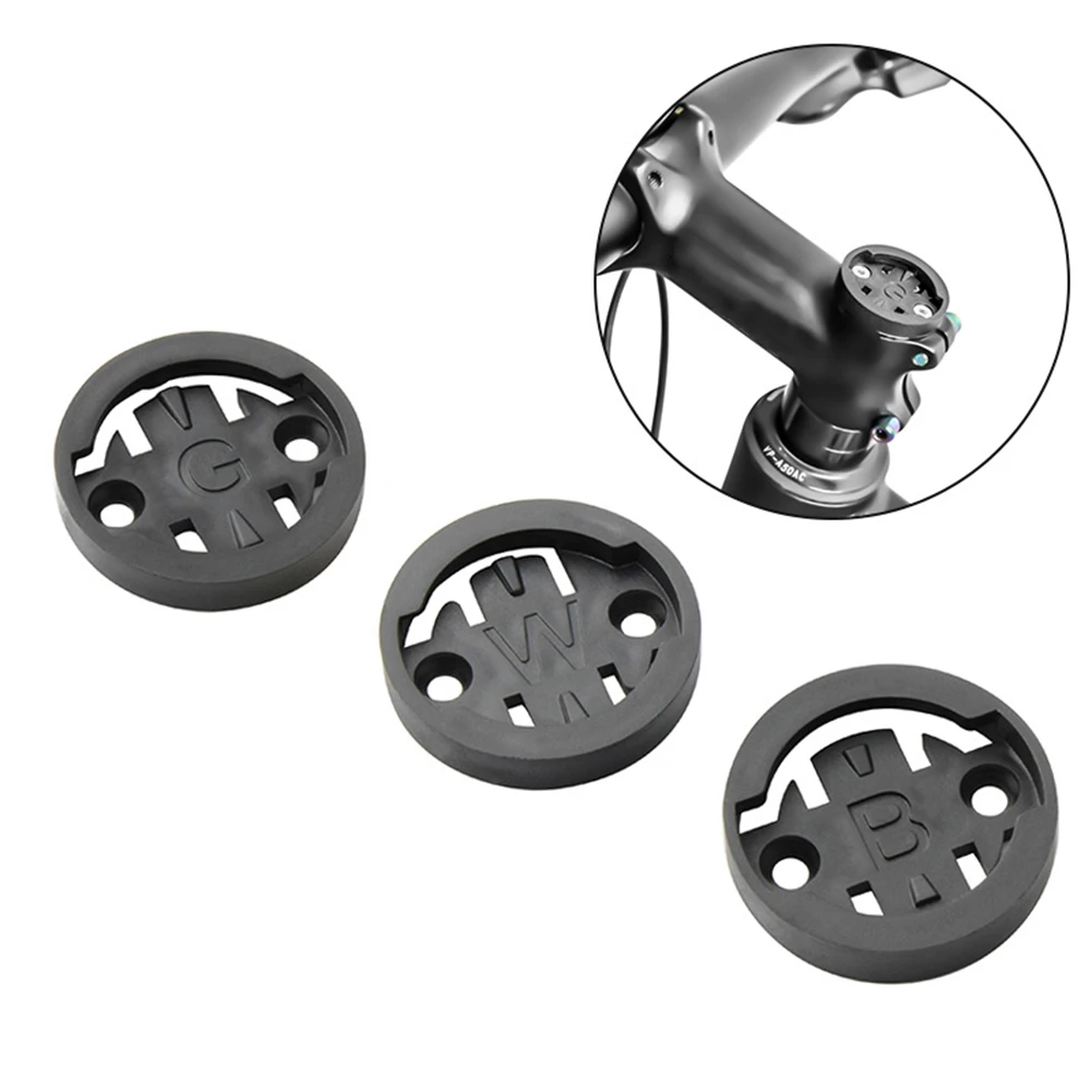 Bike Computer Mount Insert Kit Stopwatch Mount Bracket For Garmin/Wahoo