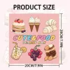 Cute Food Coloring Book: Adorable Bread & Cake Illustrations - Creative Art Book for Adults - 24 Thick Pages for Imagination 2