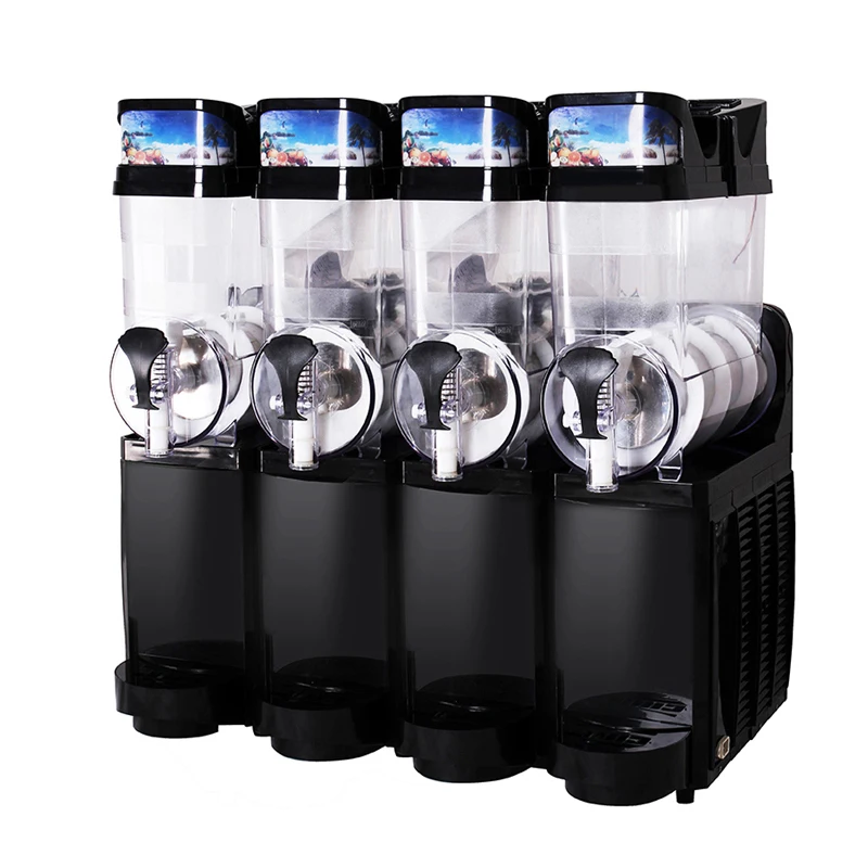

3 Tanks Snow Melting Machine Electric Slushy Granizing Machine Juice Dispenser Cold Drinks Making Commercial Snow Mud Maker