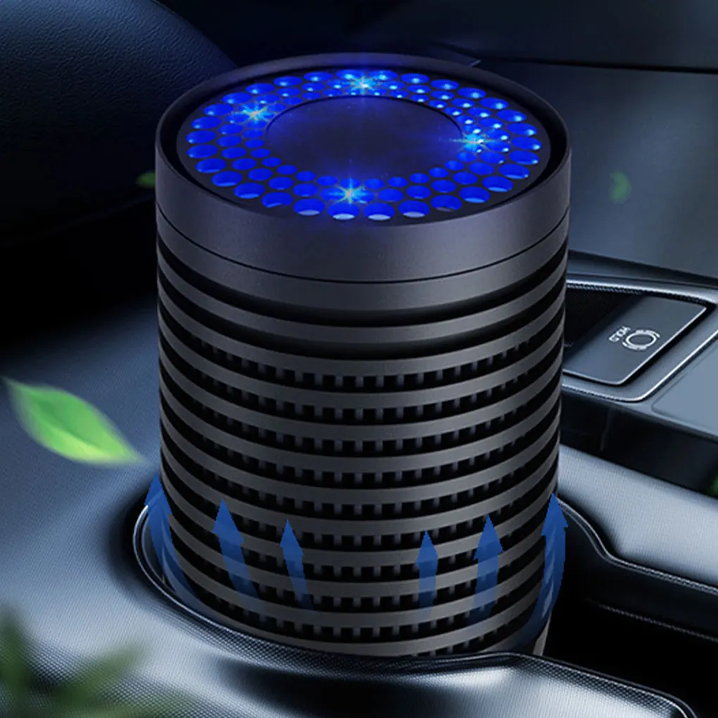 Air Purifier Portable Air Purifier Car Negative Ion Generator Remove Formaldehyde Deodorizer Smoke Washer Vehicle Air Cleaner Home Car