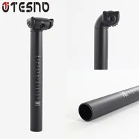 TESNO Bicycle Seatpost Road MTB Mountain Ultralight Aluminum Alloy Bike Seat Tube Seat Post 27.2/30.9/31.6mm*350mm Cycling Parts 1