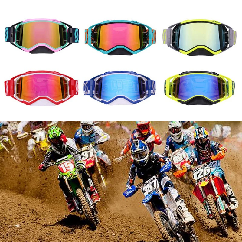 

Motorcycle Goggles Motocross Glasses Off-road Sunglasses For Man MTB ATV Mask Windproof Protection Cycling Racing Goggles