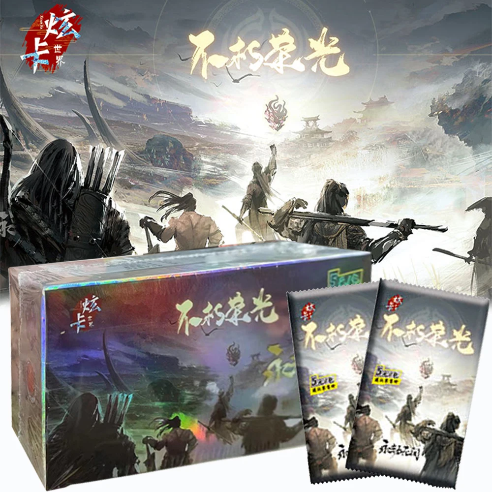 

Naraka: Bladepoint Original Anime Figures Hero Cards Martial Arts Competition Collectible Cards Table Toys Gifts for Children