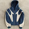 American  Retro Letter Printed Devil Pattern Hoodie Y2k Harajuku Casual Couple Zipper Hoodies Sweatshirt Fashion Street Clothing 5