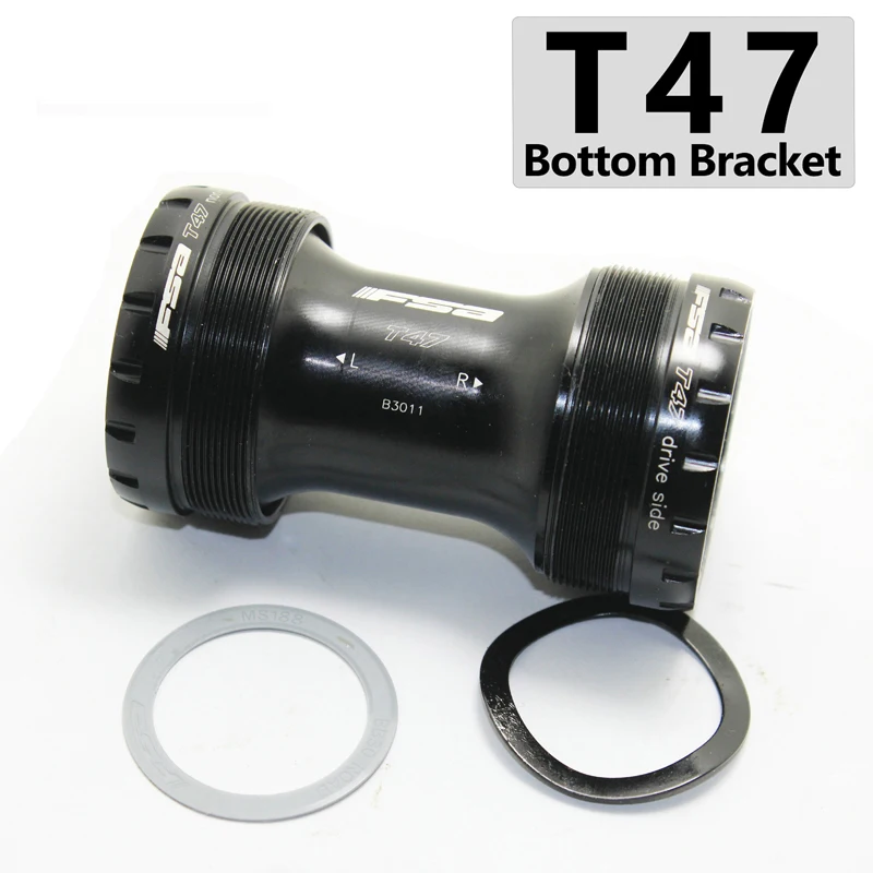 For Road Bike FSA T47 Bottom Bracket Hollow Integrated Tooth Plate